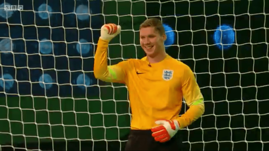 One Glove Appearance on BBC's "A Question of Sport"